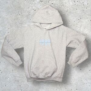 Taylor Swift 1989 Taylor’s Version Hoodie Small Gray Pullover Sweatshirt Merch